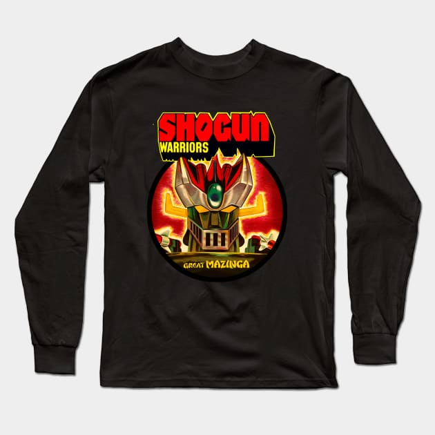 mazinga Long Sleeve T-Shirt by Chris Hoffman Art